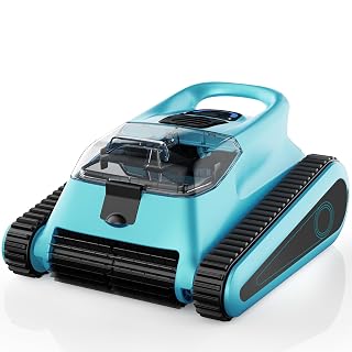 (2025 New) Cordless Robotic Pool Cleaner, Smart Navigation, 150min Runtime, 180W Powerful Suction, Cleans Floor Walls Waterline Up to 2,050 sq.ft, Automatic Pool Vacuum for Inground & Above - Amazon product rated Grade B