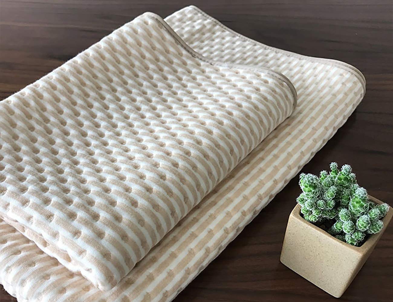 39"X47" Washable Waterproof Urine Pads Incontinence Bed Diaper Changing Mat Mattress Sheet Protector, Absorbency Hosptial Pee Pads Quilt Underpad Sheet for Baby Adults, Beige : Baby