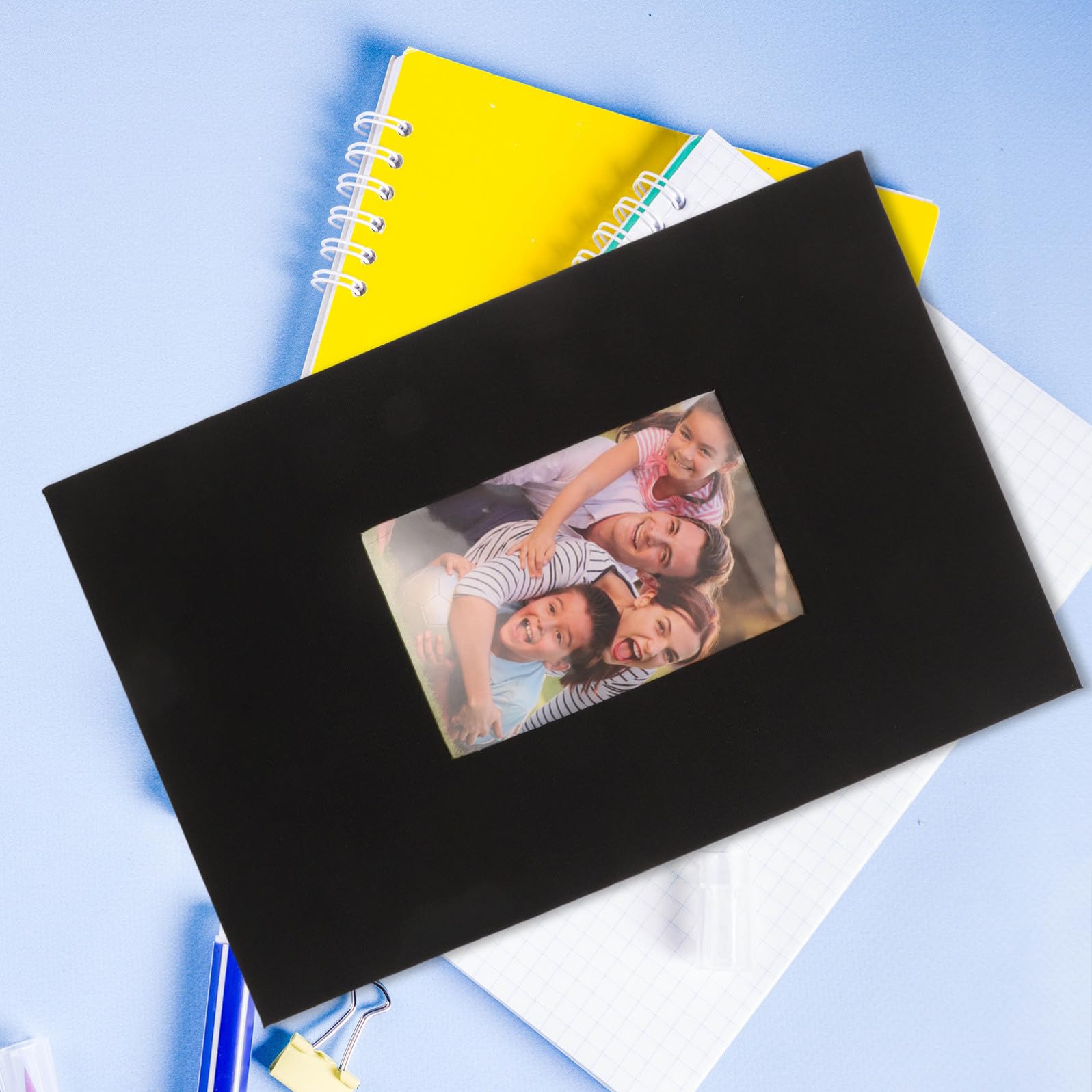 Operitacx Album fotografico 4x6: 300 foto, copertina in lino, con spazi per appunti - Grande album di famiglia per matrimoni, anniversari e conservazione domestica.