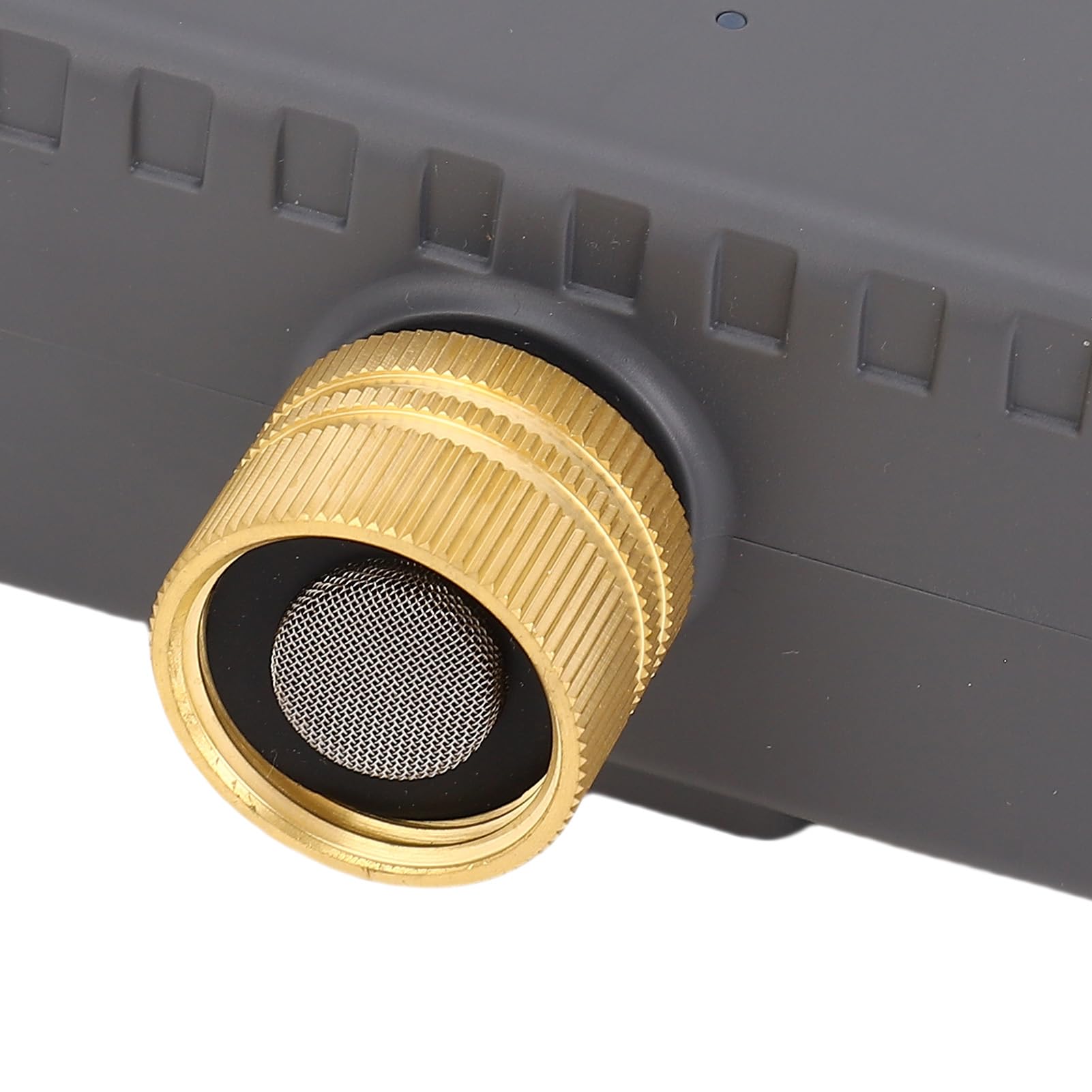FILFEEL 2-strefowy Timer Zraszacza z Mosiężnym Wlotem G3/4 IP55 Timer Nawadniania do Trawnika Ogrodowego z Podwójnym Wylotem Węża Nawadniania z Opóźnieniem Deszczowym i blokadą