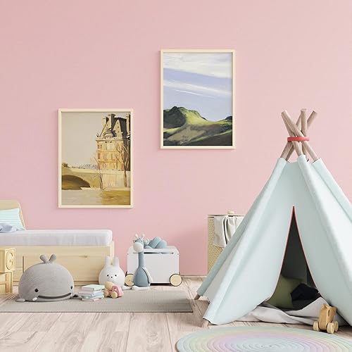 Miniatura 5 de Akywall Papel tapiz morado para despegar y pegar, papel de contacto morado texturizado, color sólido, morado, autoadhesivo, para cubrir paredes,