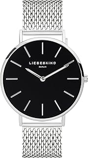 Berlin Damen Armbanduhr – 38 mm rundes Gehäuse – Quarzuhr mit Mesharmband – 5 ATM wasserdicht – Alltagstauglich & stilvoll