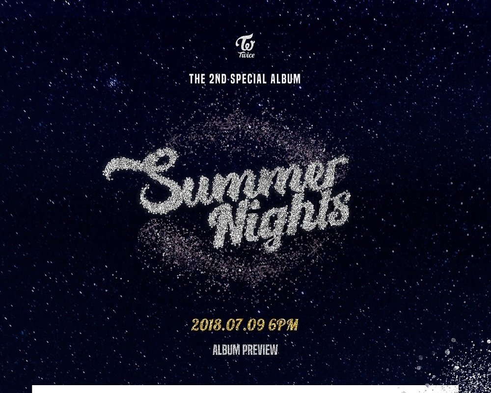 JYP TWICE - Summer Nights [Random ver.] (2nd Special Album) CD+Photobook+Photocards+Folded Poster+Free Gift