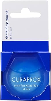 Amazon.com : Curaprox DF 834 Dental Floss – Waxed Floss with Mint
