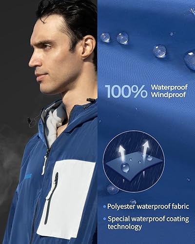 Miniatura 2 de ANKYLOSAUR Unisex Swim Parka with Quick-Dry Technology, 270gsm Polar Fleece, and Wrinkle-Resistant Memory Fabric