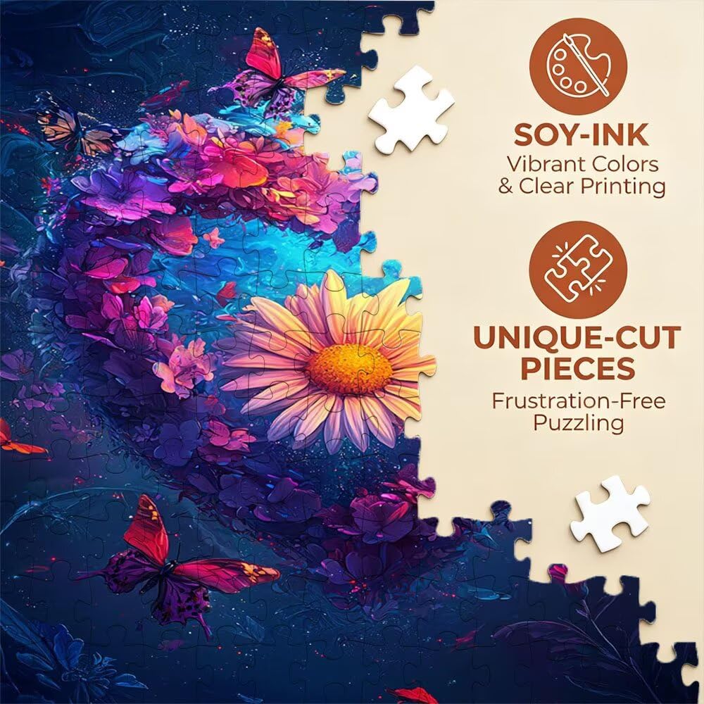 Puzzle 2000 sztuk, puzzle Love Ocean dla dorosłych 2000, drewniane puzzle, klasyczne gry edukacyjne, niemożliwe wyzwanie, gry i zajęcia rodzinne, prezent kreatywności DX0YL1-5