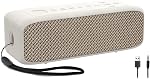 NOBIS 20W Haut-parleur Bluetooth portable, IP68 Haut-parleur Bluetooth étanche avec Bluetooth 6.0, 24H Temps de jeu, assistance vocale, TWS L'appariement stéréo TF Fente de la carte & AUX Entrée, pour le camping, Voyage
