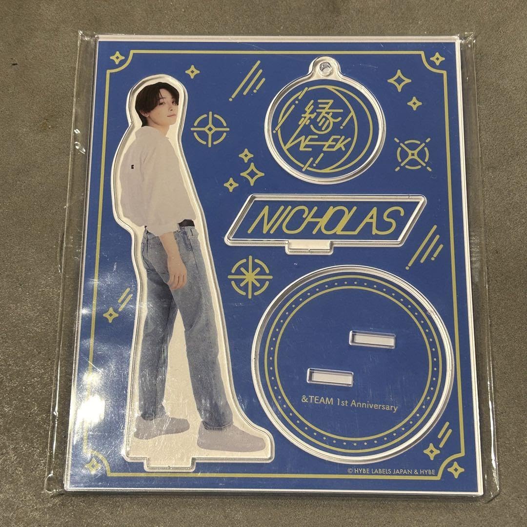 NICHOLAS ニコラス &TEAM 縁day アクスタユニフォームタオル NICHOLAS ニコラス &TEAM 縁day アクスタユニフォームタオル