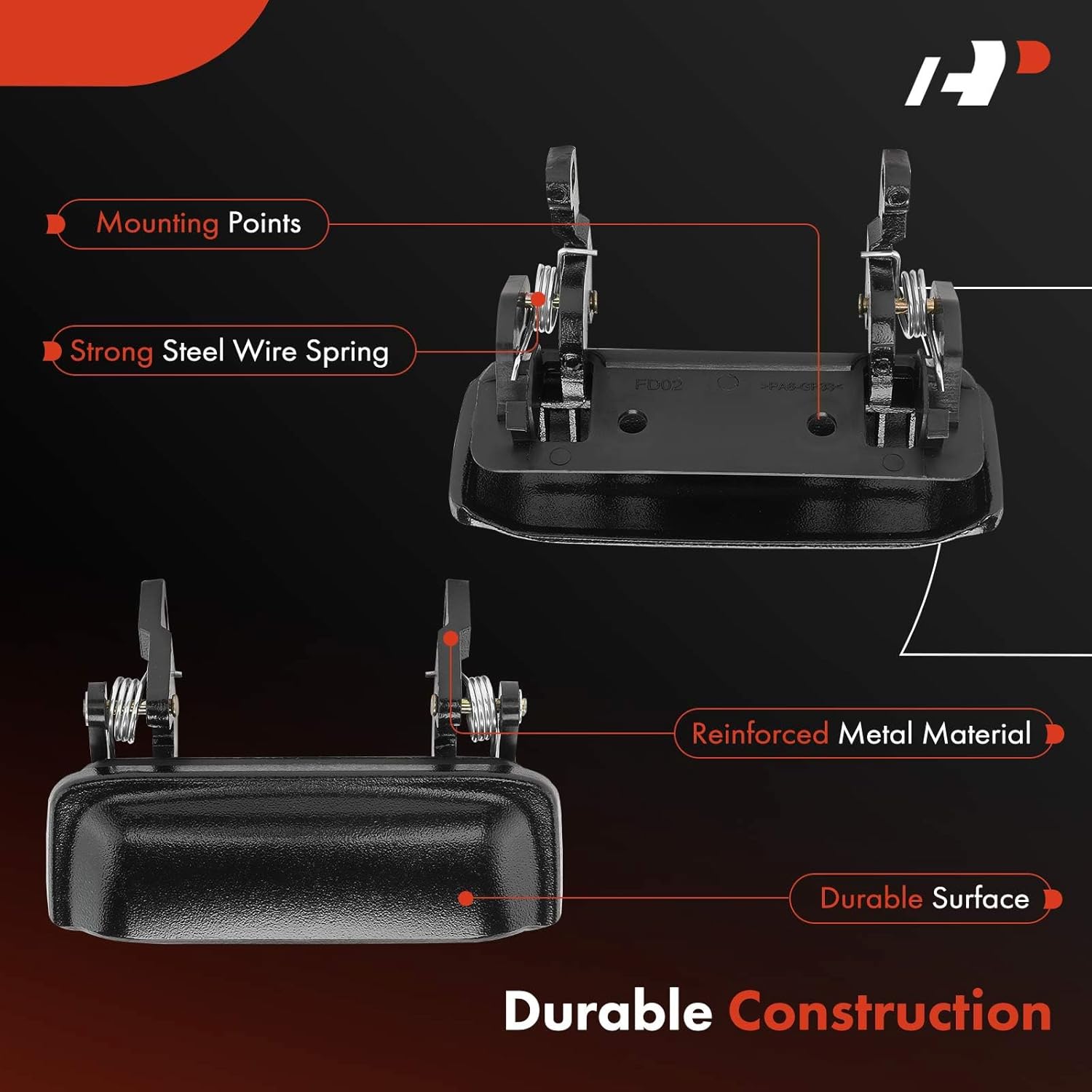 PoignéE Porte Voiture Compatible Avec Mazda Pour B2300 B2500 B3000