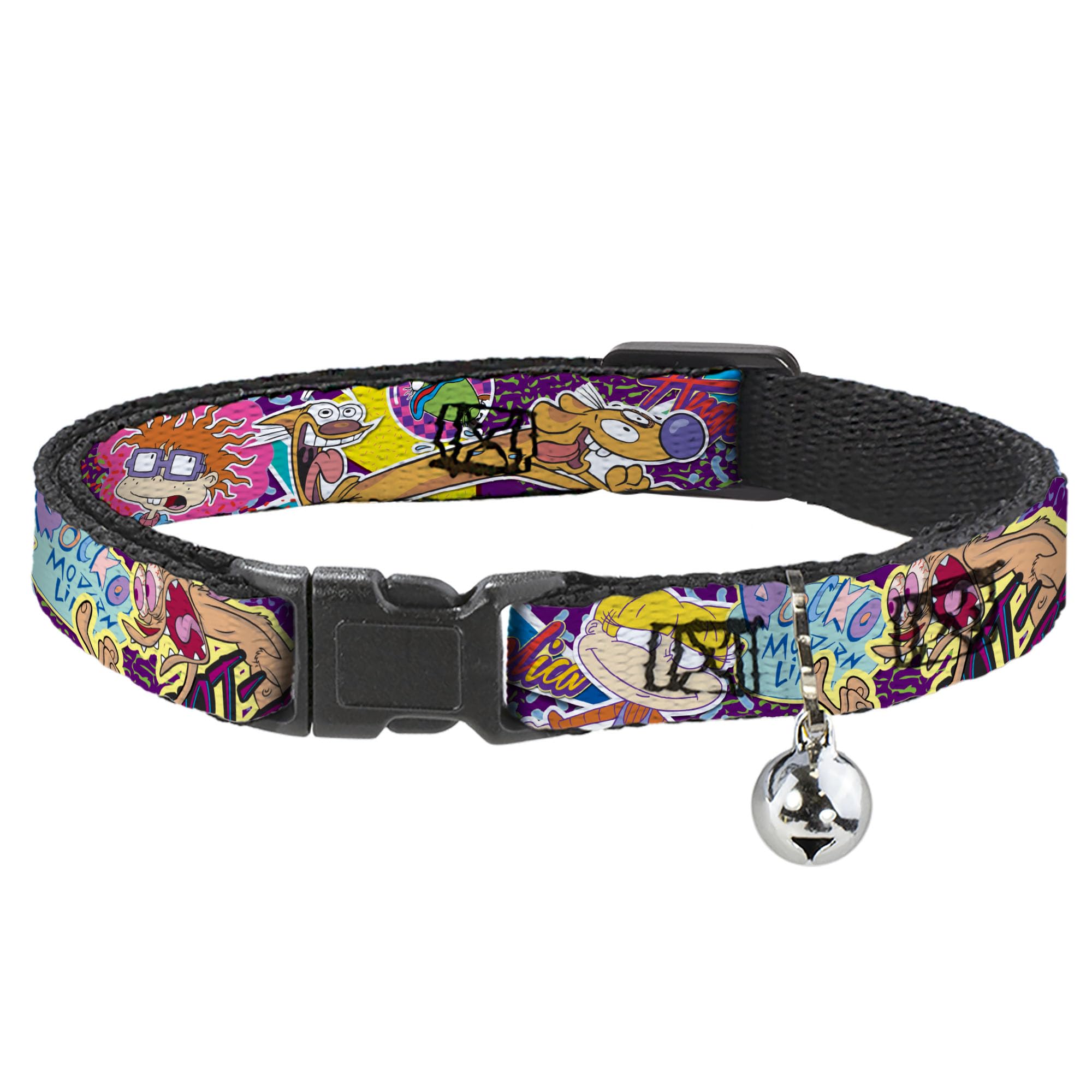 Collar de gato regulable ideal para fotos divertidas y protección diaria en el hogar Nick 90's