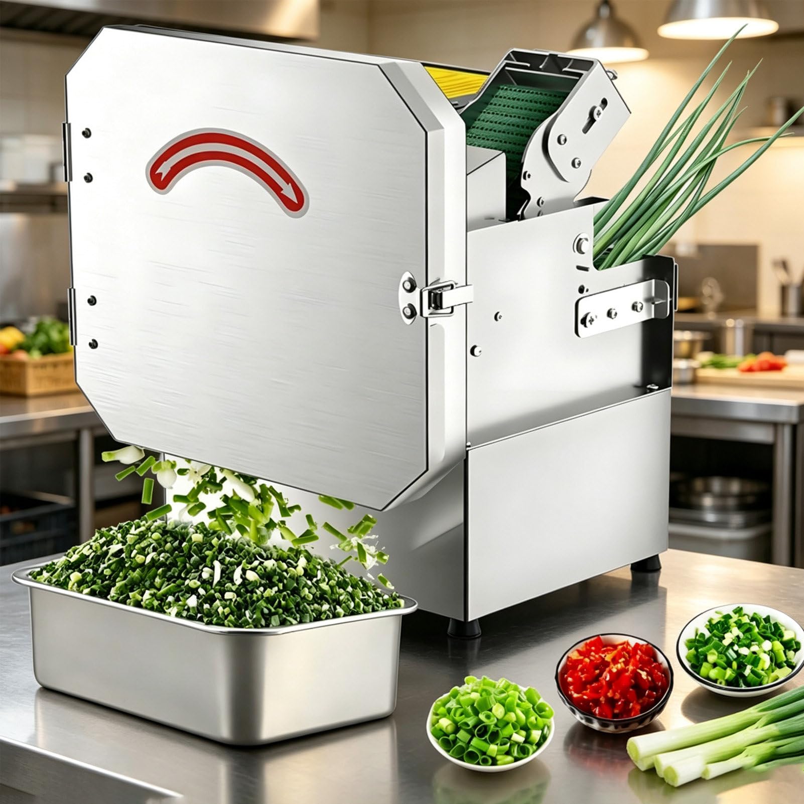 Robot MéNager Et Hachoir, Coupe-Oignons Verts éLectrique