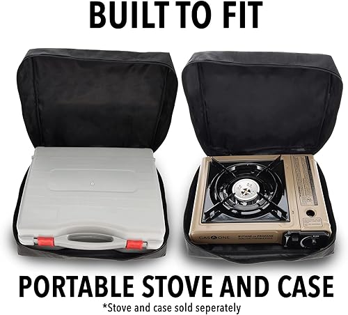 Miniatura 2 de Gas One 50490 Bolsa de transporte portátil para estufas de butano portátiles y estufas de combustible duales