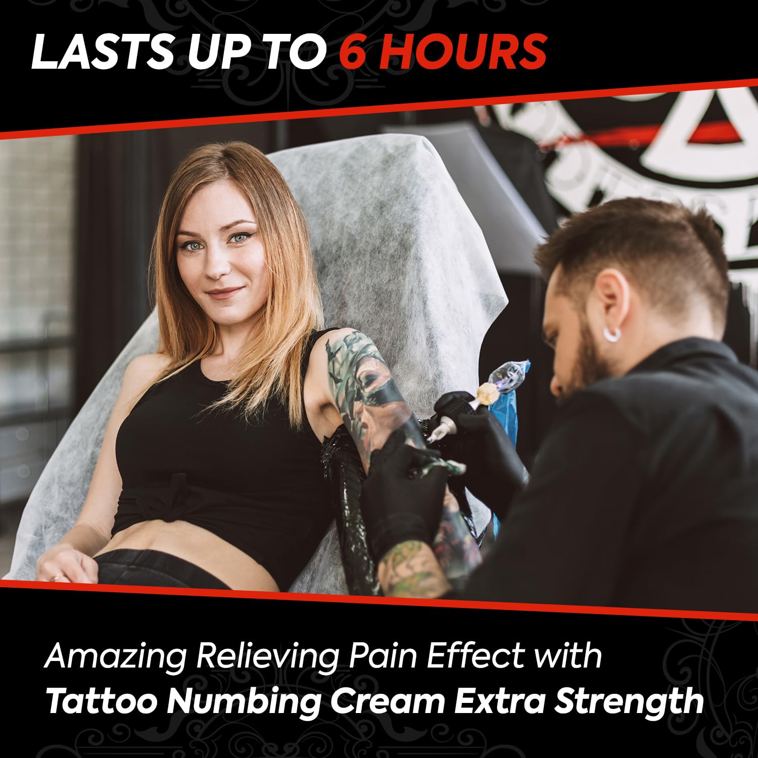 Numbing Cream Extra Strength: Relief Long Lasting & Fast-Absorbing with Emu Oil and Arnica — Non-Greasy 50 mL - Image 3