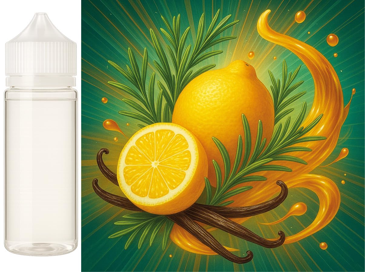 Vanilla Enchantment - Vanille-Rosmarin-Zitrone Aroma Konzentrat - Vegan - Sasami - 100ml