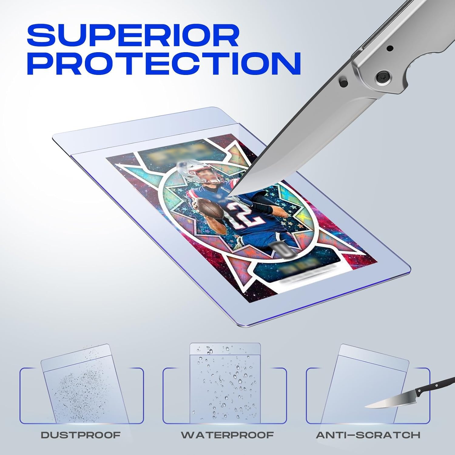 Porta carte semi rigido da 800 ct e custodie per carte da 800 ct per carte classificate PSA, SGC, BGS, CSG, salva carte per carte collezionabili, protezioni per carte da baseball