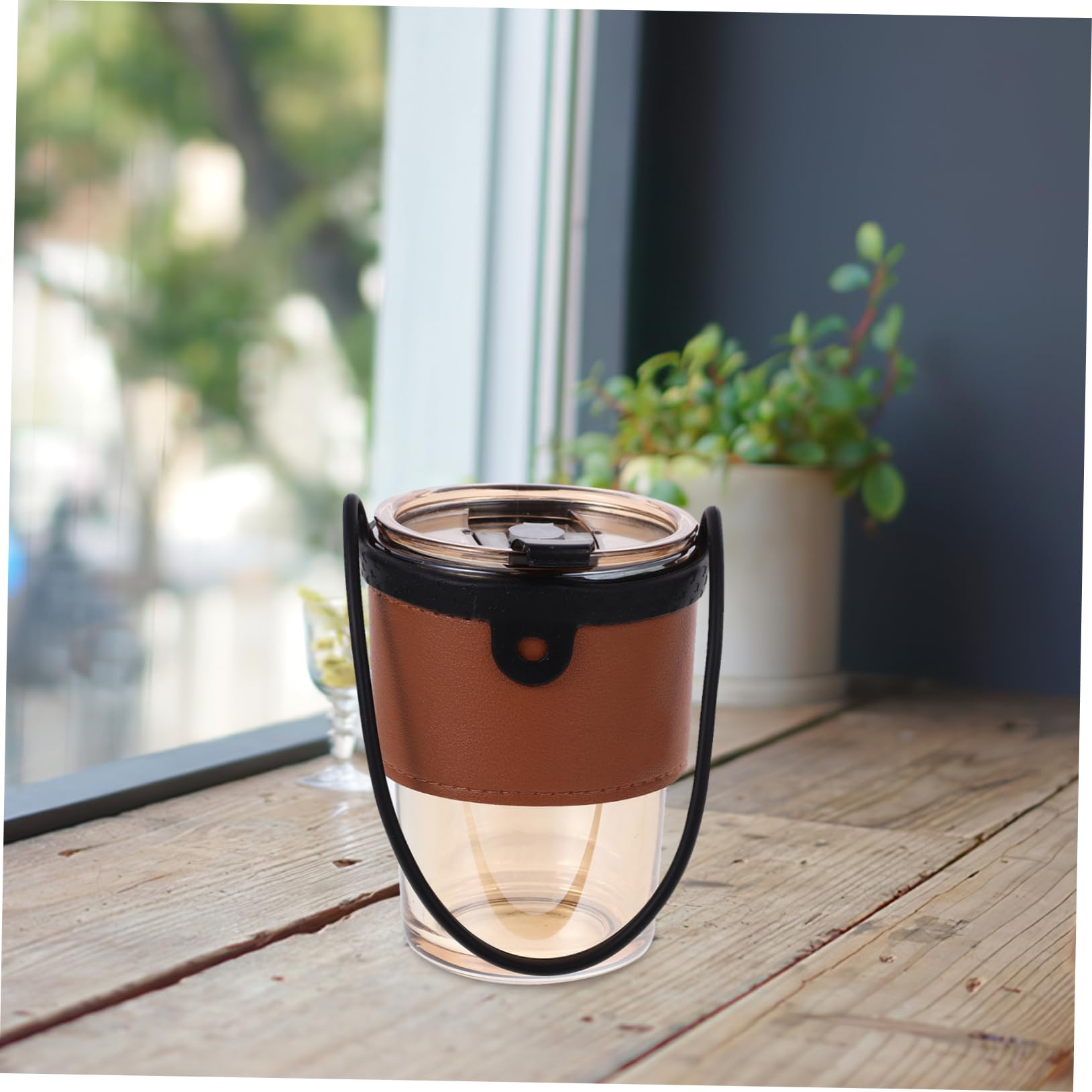 CHILDWEET 2Pcs Portable Drink Cup Carrier Sleeves Practical Handheld Strap for Milk Tea Coffee and Hot Beverages Versatile Cup Holder for Outdoor Use Travel and Picnics