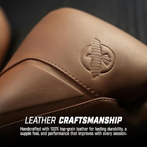 Miniatura 3 de Hayabusa Guantes de boxeo de cuero E1 para hombres y mujeres, protección de muñeca y nudillos, soporte de muñeca con doble férula, acolchado para