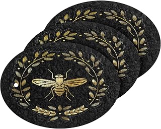 Flying Bee Kitchen Sponges Cleaning Dish Sponges Non-Scratch Natural Scrubber Sponge for Kitchen Bathroom Cars, pack of 3