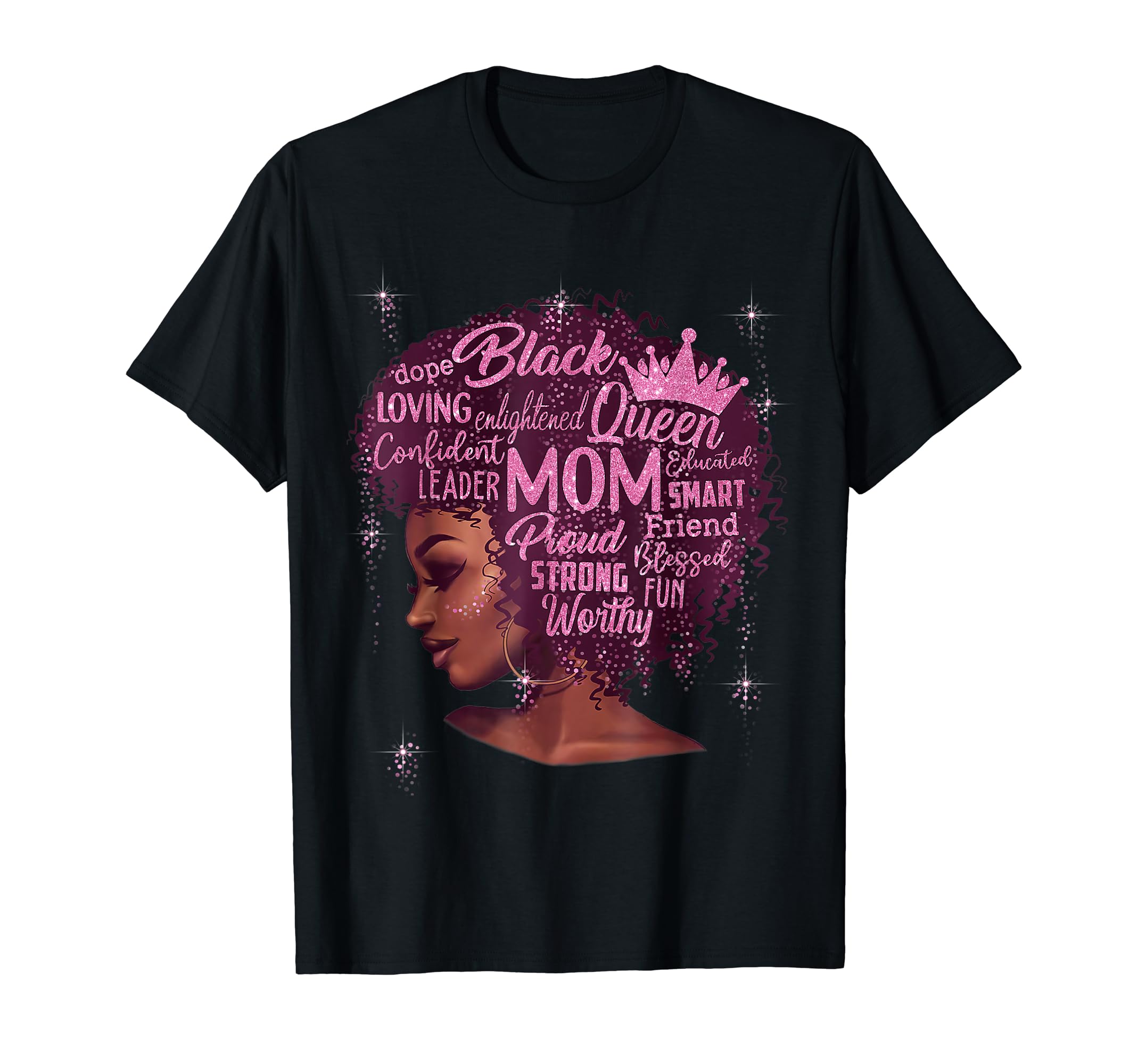 Black Womens Happy Mother's Day Mom African American Gifts T-Shirt