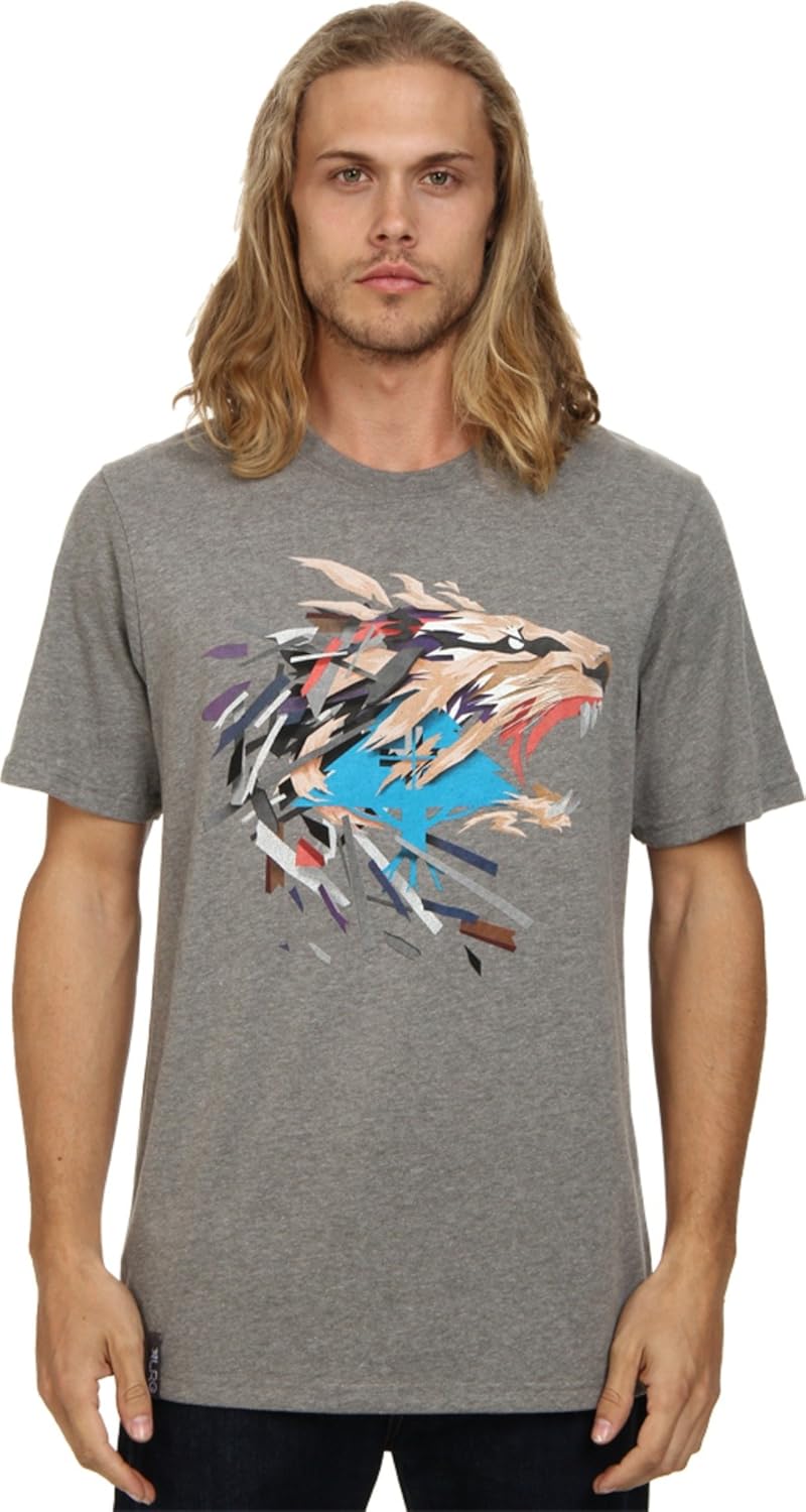 LRG Men's Paper Lion T-Shirt
