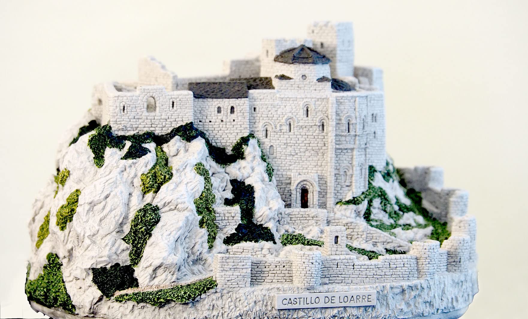 Maquette Château de Loarre en miniature pour passionnés d'histoire