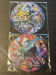 星街すいせい SuperNova: REBOOTライブ会場限定コースター 全2種