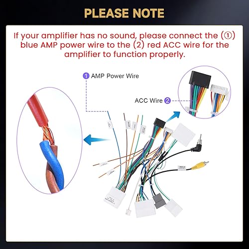 Miniatura 8 de Para Nissan Rogue X-Trail Qashqai Radio 2014-2018 Android 15 Car Stereo, Hikity 10.1 '' Pantalla táctil Radio inalámbrica Carplay Android Auto