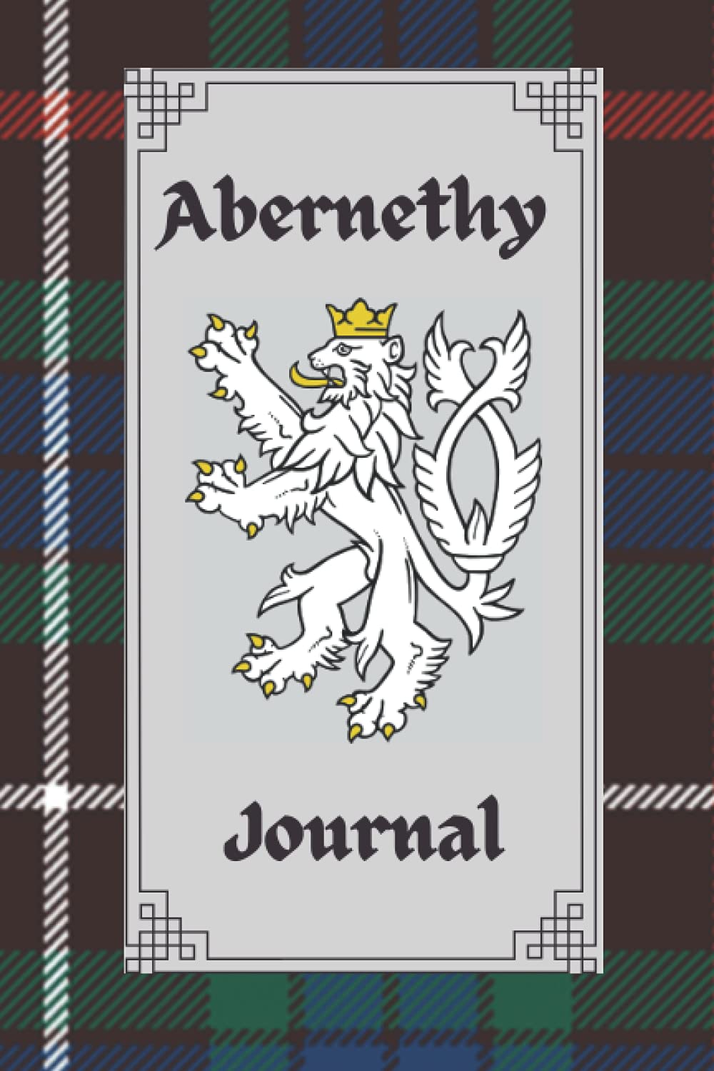 Abernethy Journal: Scottish Surname Tartan Journal, 120 pages, 6 x 9 inches, gifts for Scottish heritage enthusiast