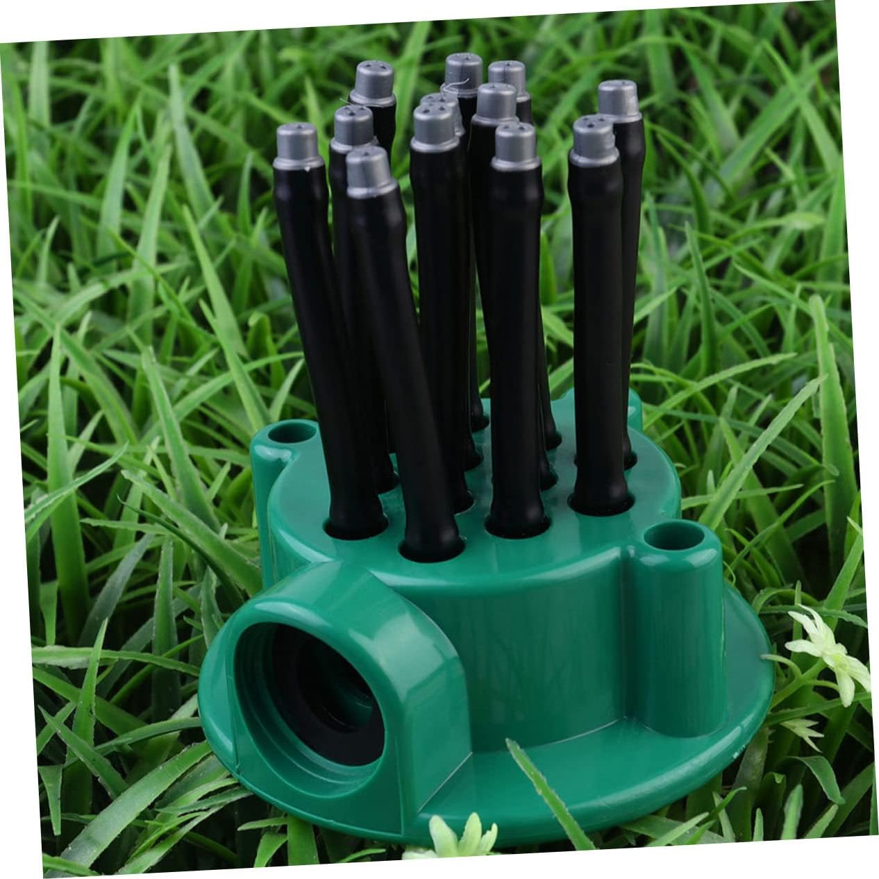 POPETPOP 4sets Automatic Garden Sprinkler System Premium Irrigation Tool for Lawns Vegetables and Flowers Easy Installation Watering Patterns Material