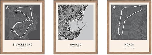 Miniatura 56 de Monem Art - Póster de Barcelona - Impresión de pista de carreras - Arte de España - Arte de pista de carreras de Barcelona - Arte de carreras de