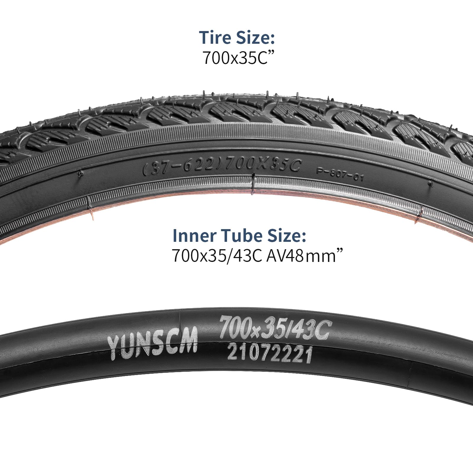 700x35C Fahrradreifen & Schlauch Set – Faltbar, Hochwertig Für City- & Gravelbikes 700x35C Fahrradreifen & Schlauch Set – Faltbar, Hochwertig Für City- & Gravelbikes