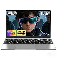 NAIKLULU 15,6 pollici Pc Portatile 2026 Processore M3-6Y30, 16 GB RAM 512 GB SSD Computer Portatile Laptop