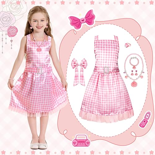 Miniatura 4 de Chillife Princess Dresses for Girls,Kids Dress Up Clothes Costume Set Princess Toys Gift Girl for Little Girls Ages 3-6yrs