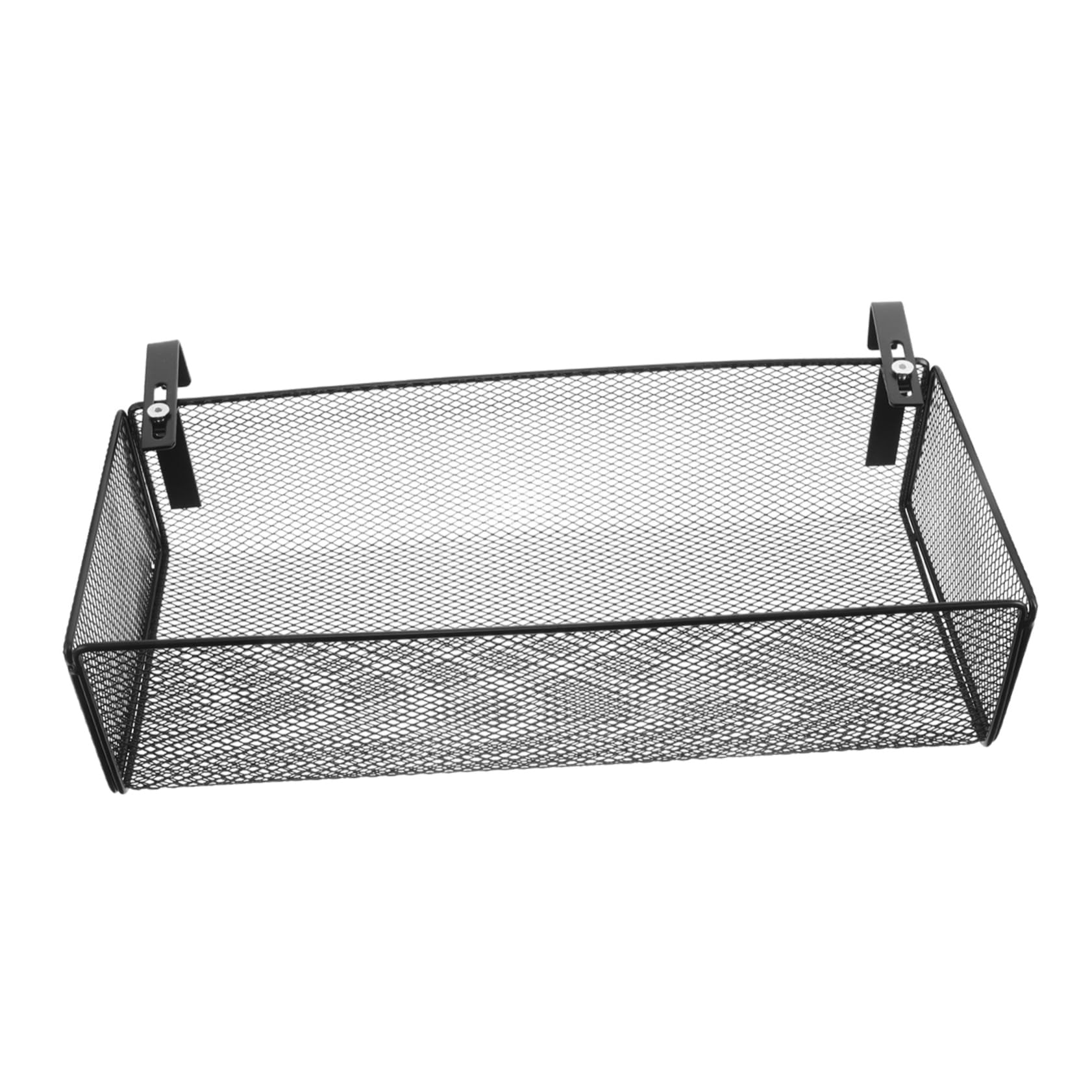 YARNOW Metal Wire Hanging Planter Rack Durable Balcony Flower Shelf with Mesh Design for Space Optimization and Airflow Easy Installation for Gardens and Patios