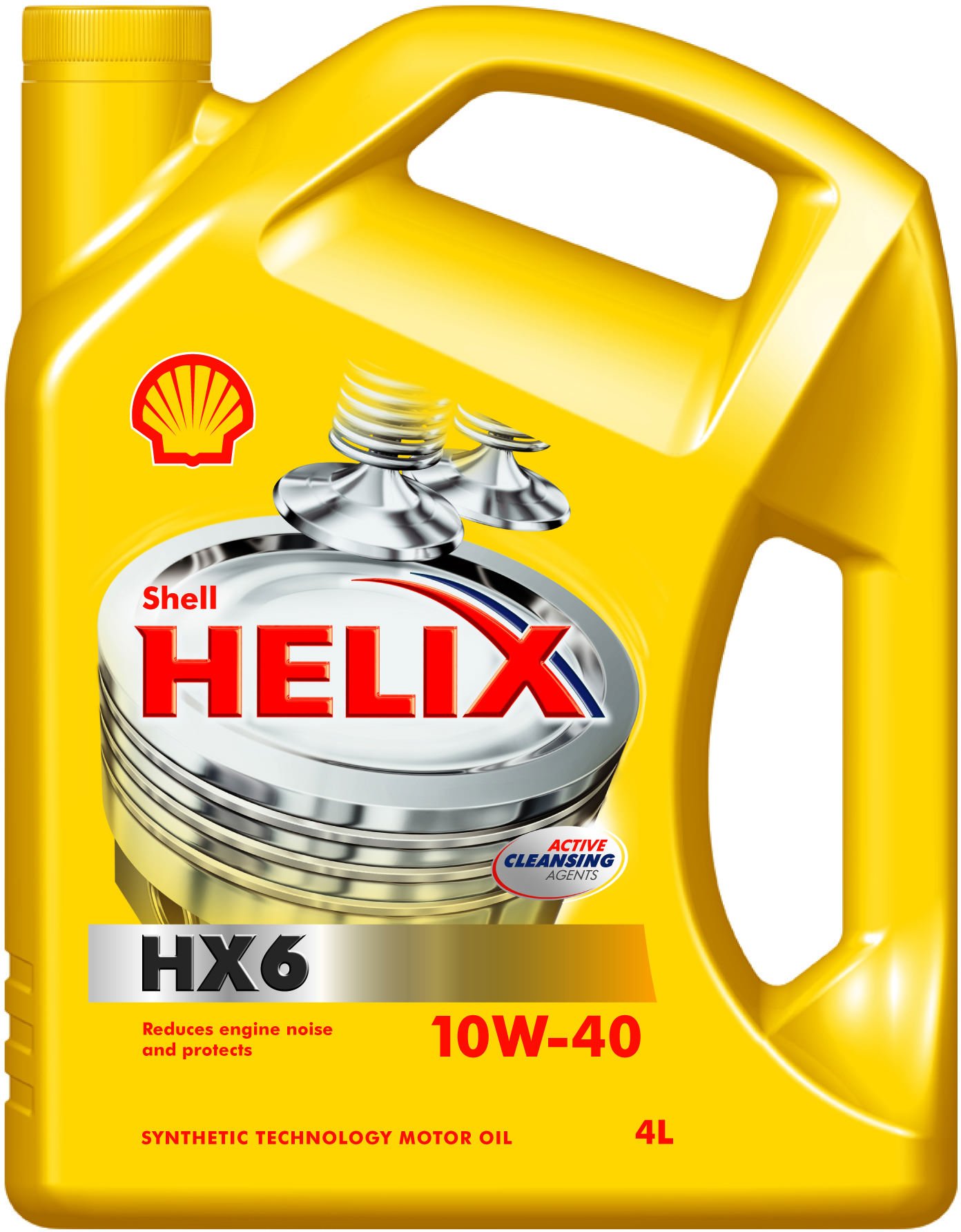 SHELL Olio motore Helix 10W-40 Olio parzialmente sintetico Olio 4 L