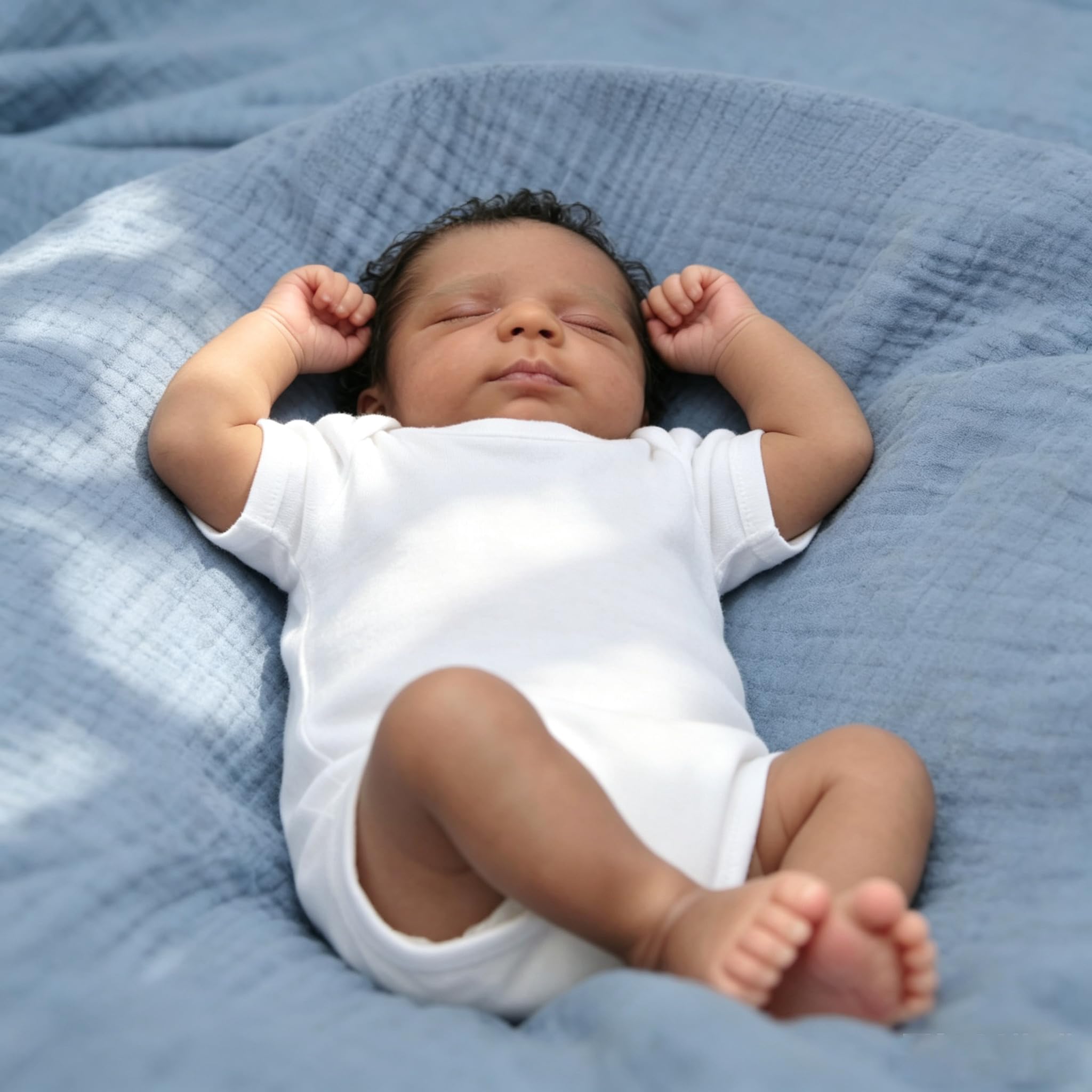 Zero pam Schwarz Reborn Puppen,Reborn Baby Vollvinyl Lebensecht Mädchen