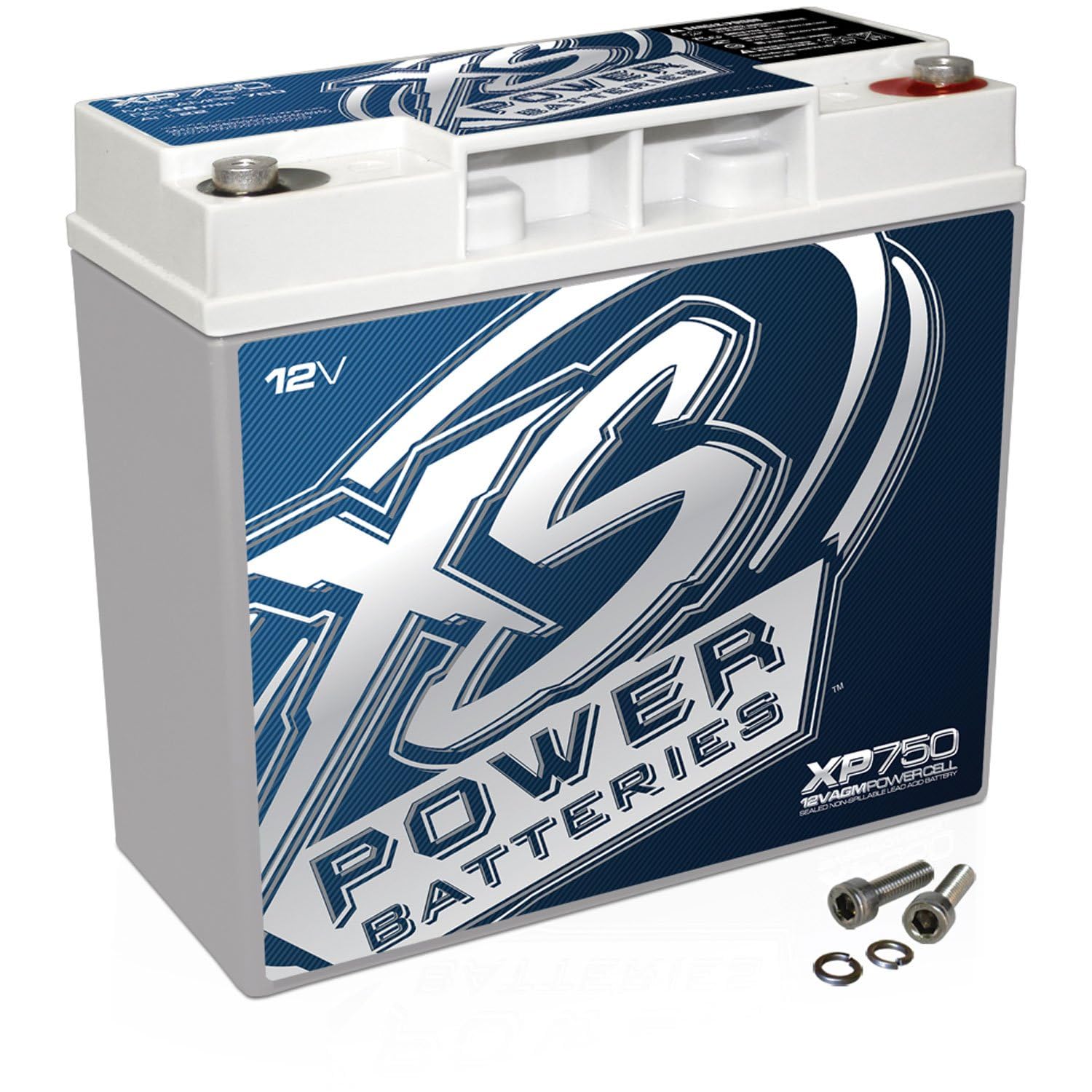 XP750 XP Series 12V 750 Amp AGM Supplemental Battery with M6 Terminal Bolt