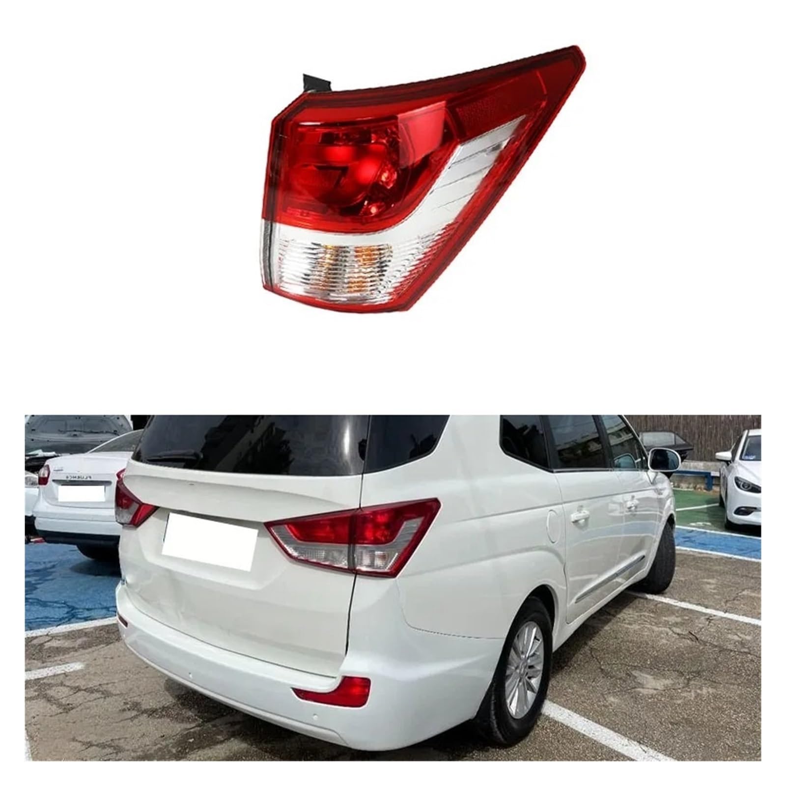 Gruppo fanale Posteriore, Compatibile con fanale Posteriore SsangYong Rodius, indicatori di direzione, Freno e Stop 8360221500