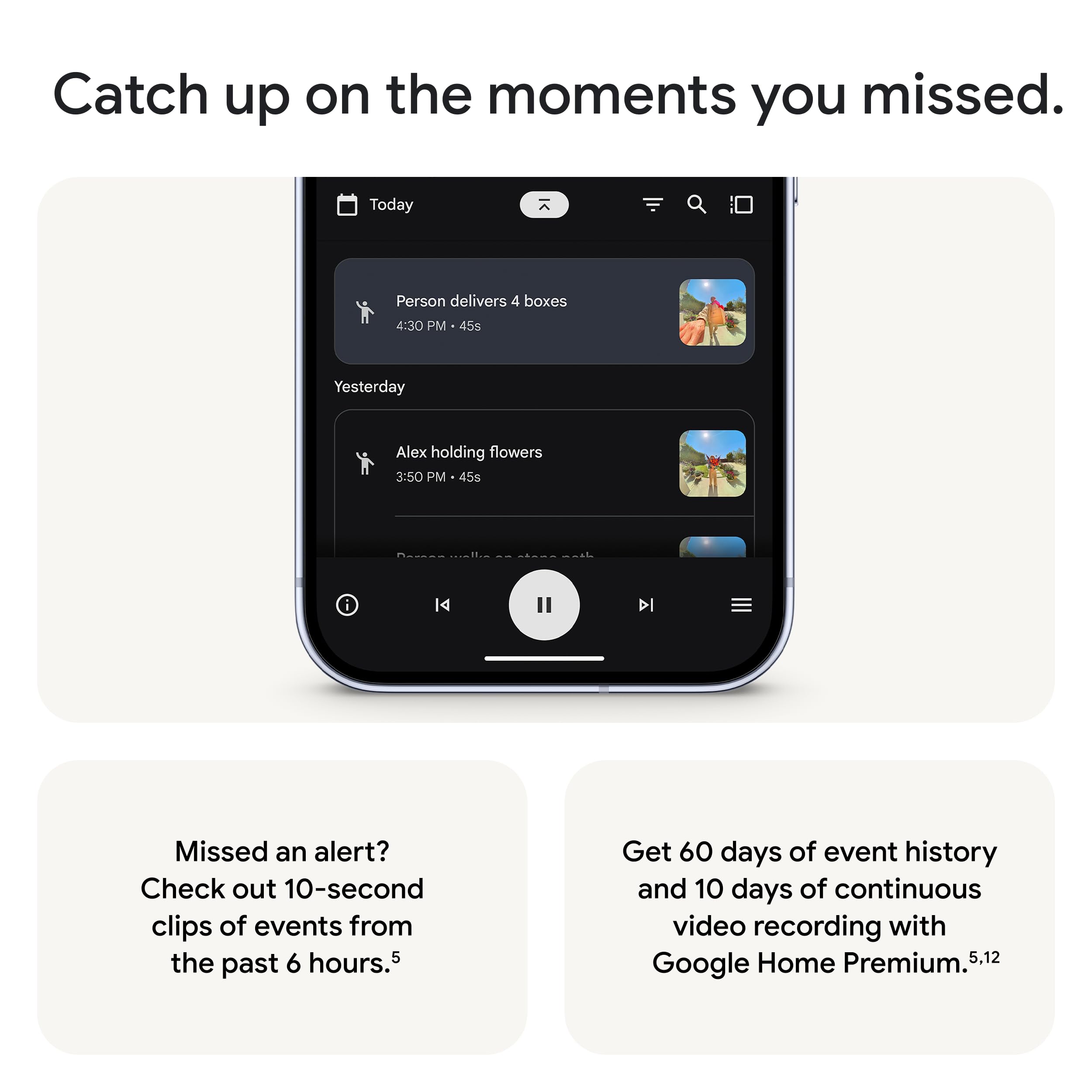 Google Nest Doorbell (Wired, 3rd Gen) - 2K Video and Gemini, Live View, Night Vision, 2-Way Audio - Works with Google Home - 2025 Model - Linen