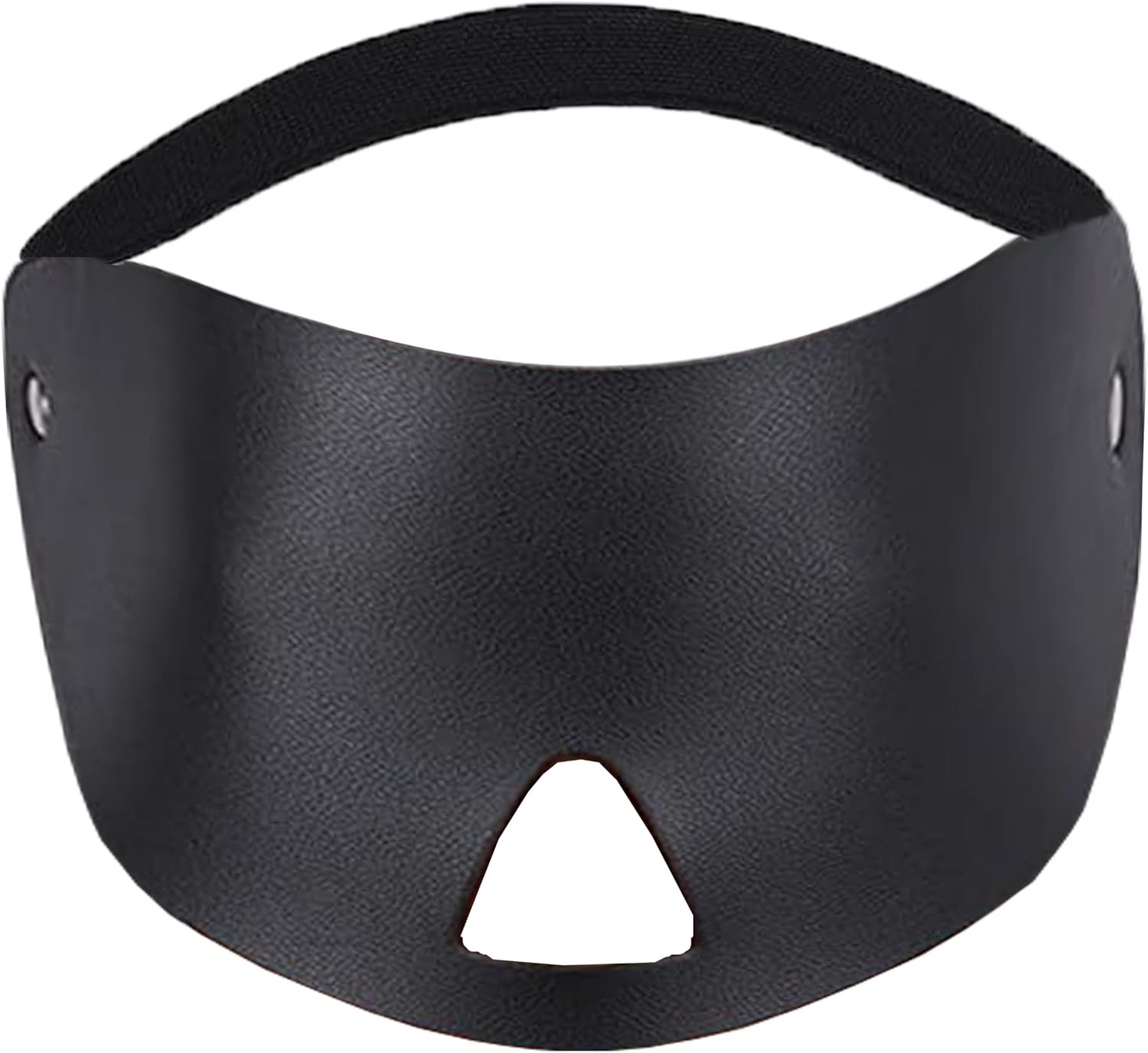Leather Mask Eye Mask Blindfold Open Nose Mask Performance Headgear Props Cosplay Halloween