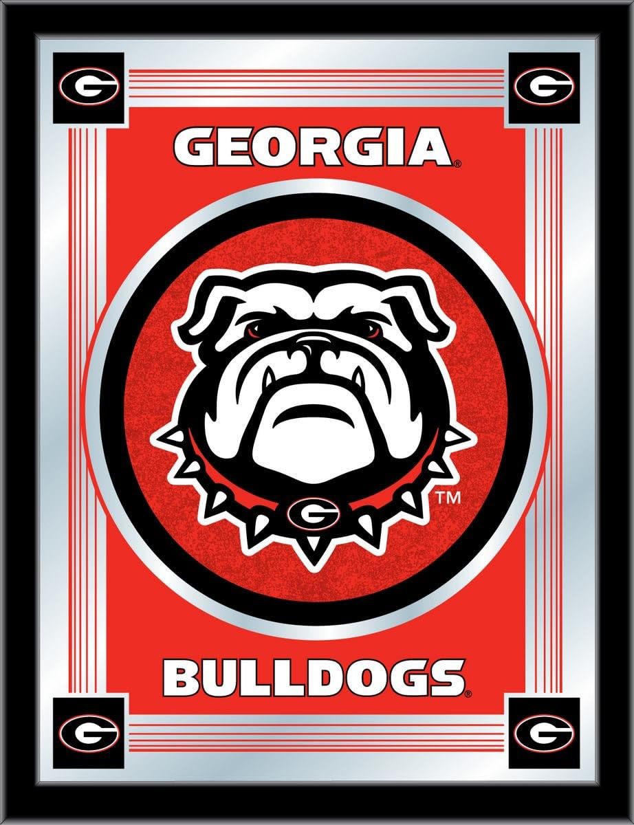 Georgia Bulldog 17" x 22" Logo Mirror by Holland Bar Stool Company