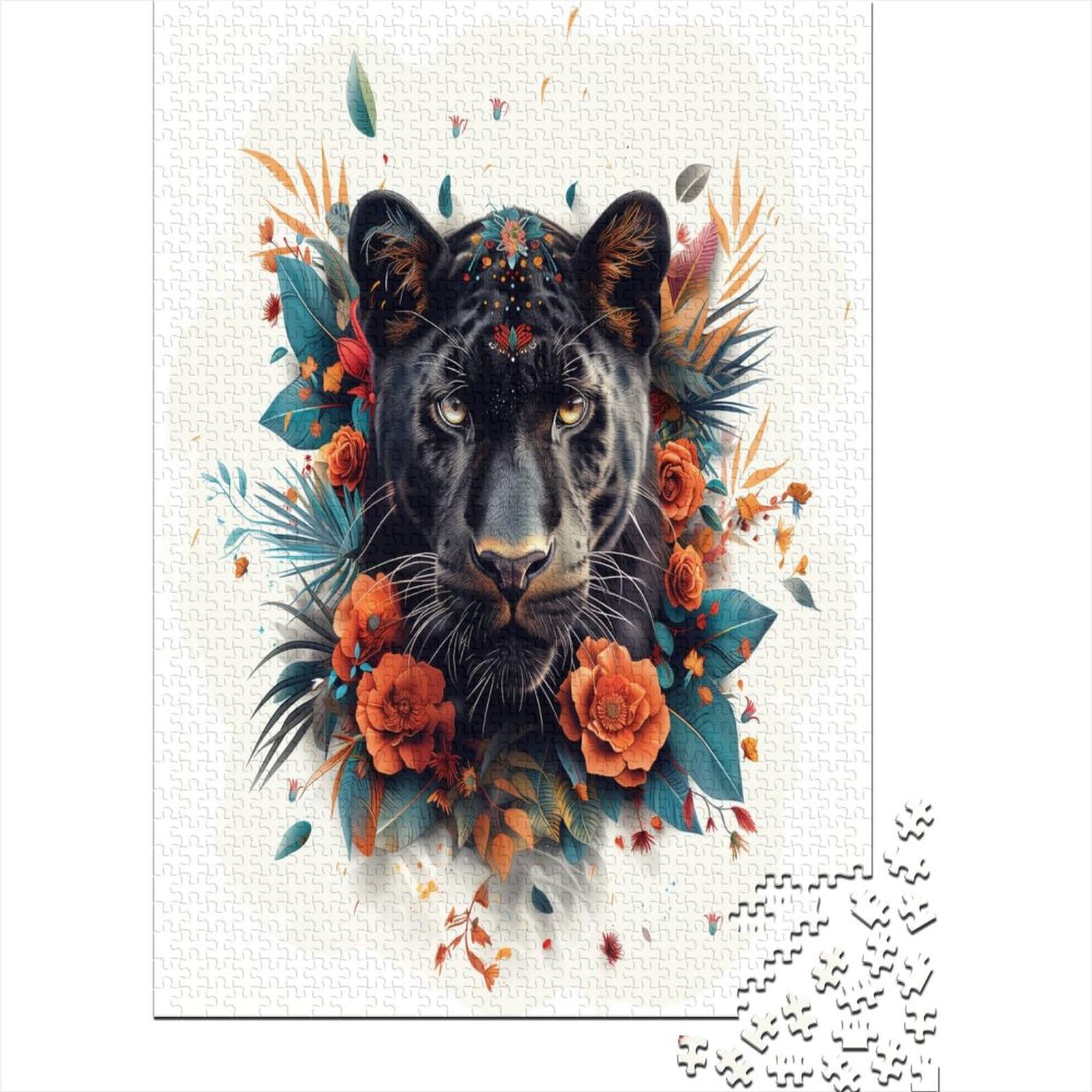 Produktbild von Schwarze Panther 1000 Stück Puzzle Für Erwachsene Clever