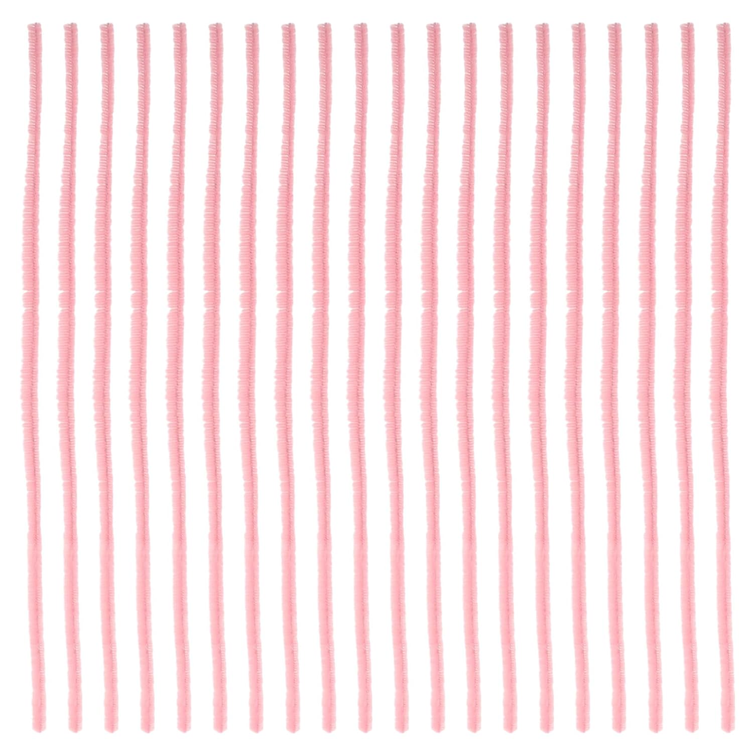 Zerodeko 500PCS 11.42 Inch Pink Chenille Stems, Pipe Cleaners Craft for Festivals Flower Making, Crafting Fuzzy Sticks Pipe Cleaners for DIY Decorations