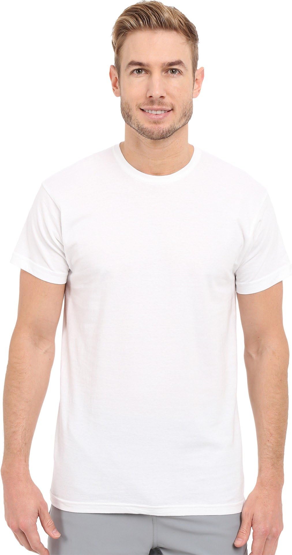 adidas Men's Athletic Comfort Crew Neck Undershirt (3-Pack)