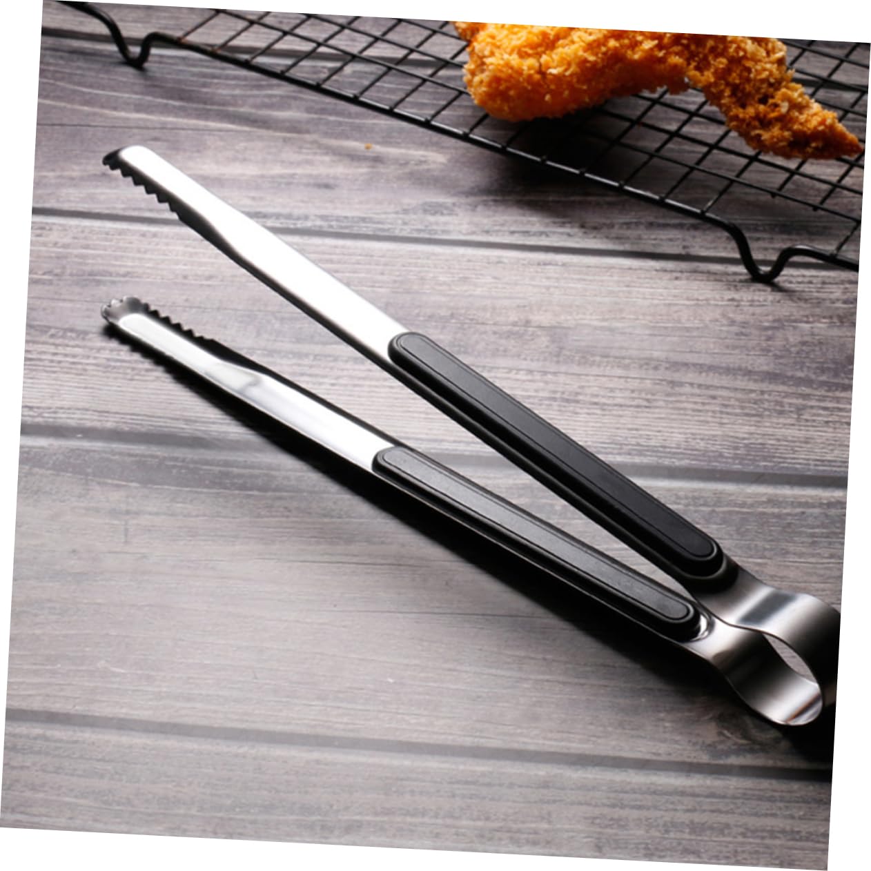 TOYANDONA 3 Series Pinzas De Barbacoa De Inoxidable Con Antideslizante De Servir Y Asar Camping Y Fiestas 4 Piezas X 3