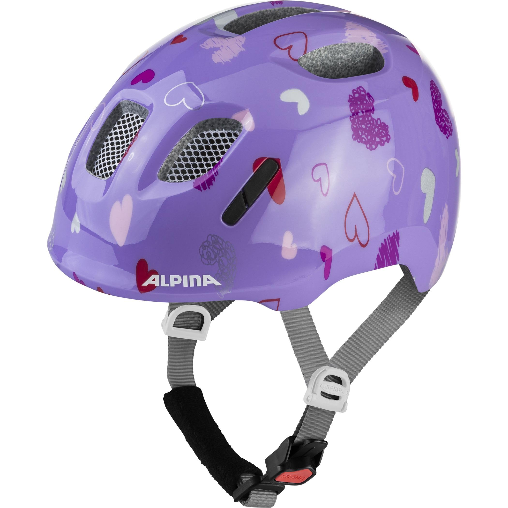 ALPINA XIMO 2 – Casco da bici leggero e sicuro per bambini con LED opzionale