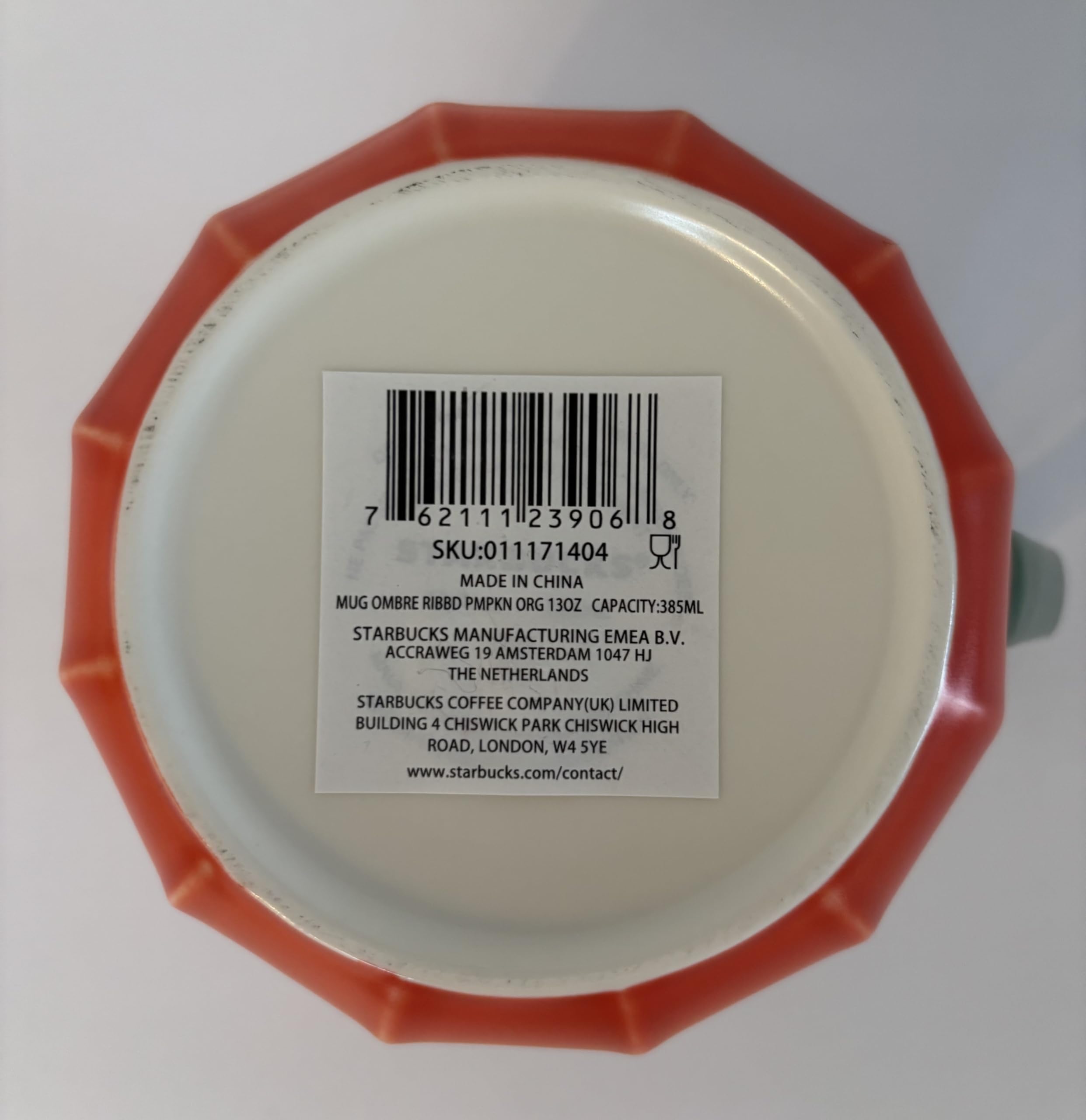 STARBUCKS Tazza di zucca di Halloween in edizione limitata 2025