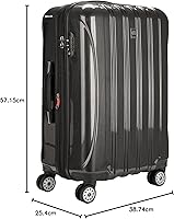 Vista 16 de Delsey Paris - Helium Aero - Maletas con laterales rígidos expandibles con ruedas giratorias, Rojo ladrillo