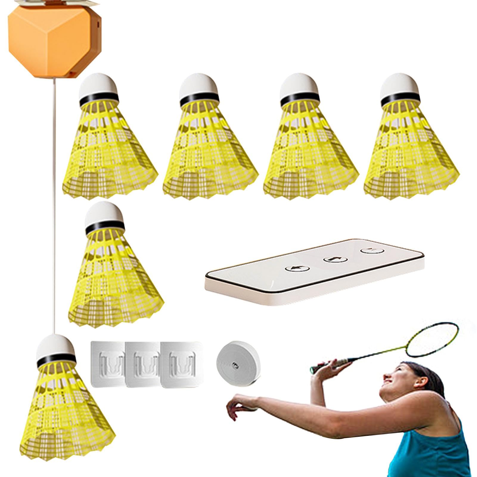Kit de autoentrenamiento de bádminton para un jugador, herramienta multifuncional de práctica