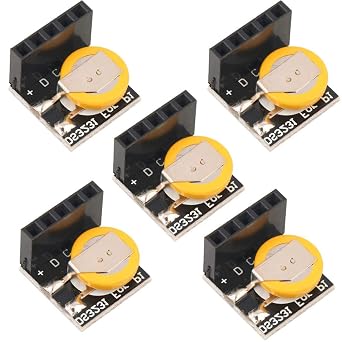 5-Pack DS3231 High Precision RTC Clock Module, 3.3V/5V